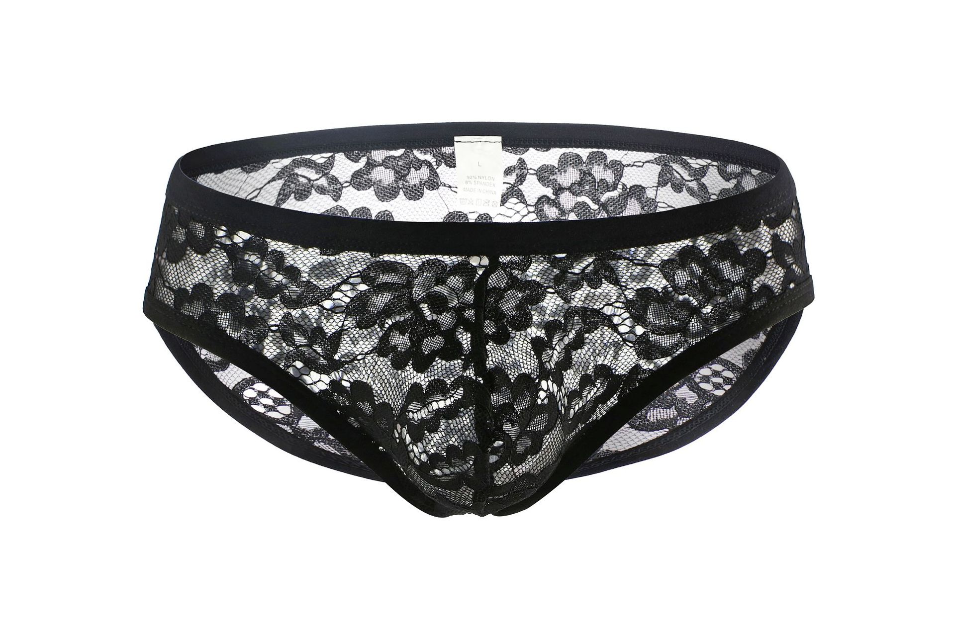 Men's Underwear Sexy Trendy Briefs Breathable Lace Briefs