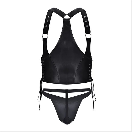 Leather Body Harness（without hat）