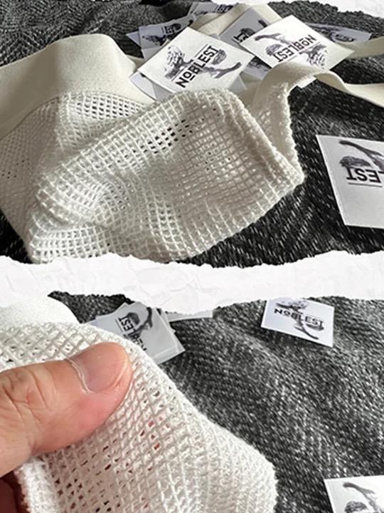 Men's Mesh Solid Color Wide Waistband Briefs