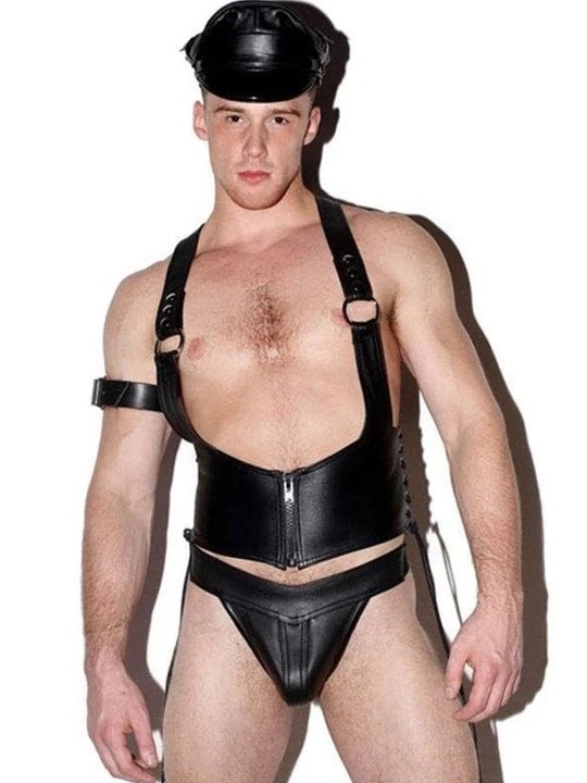 Leather Body Harness（without hat）