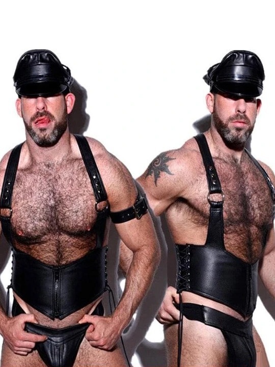Leather Body Harness（without hat）