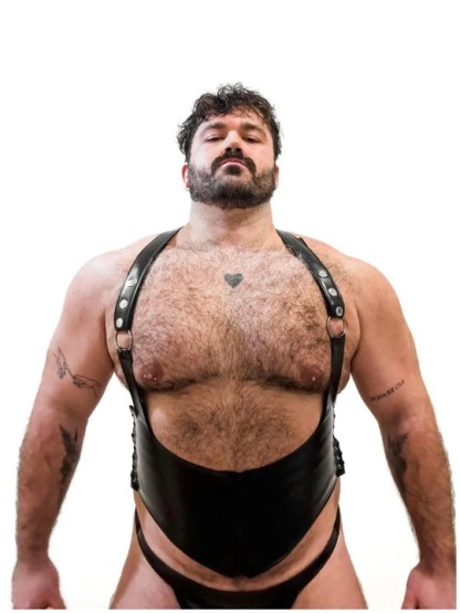 Leather Body Harness（without hat）