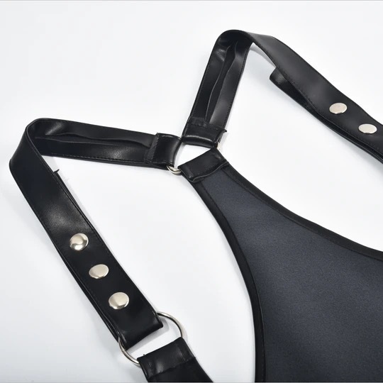 Leather Body Harness（without hat）
