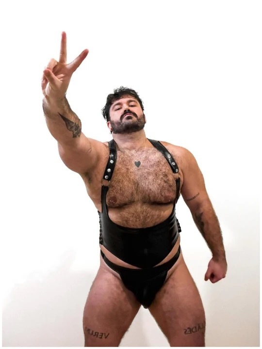 Leather Body Harness（without hat）