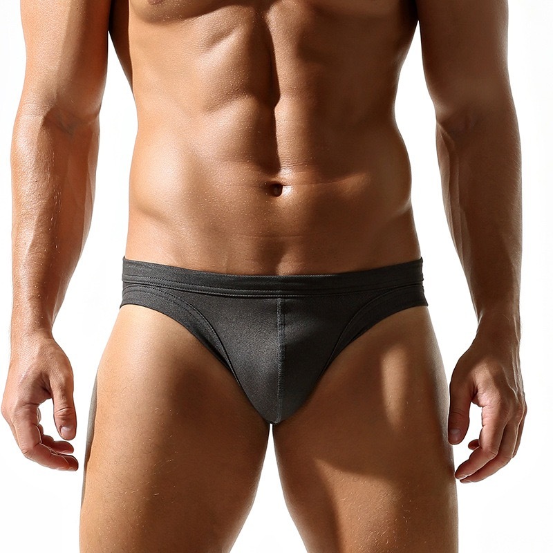 Sexy See-Through Slit Men's Underwear – Mesh Hollow Briefs