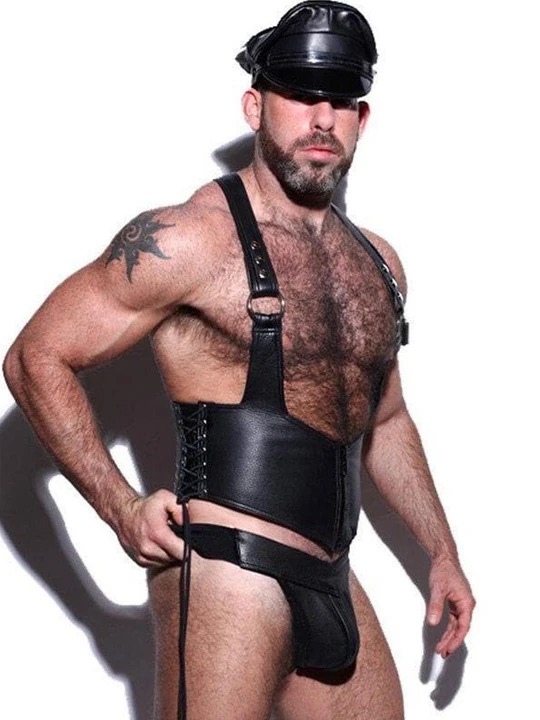 Leather Body Harness（without hat）