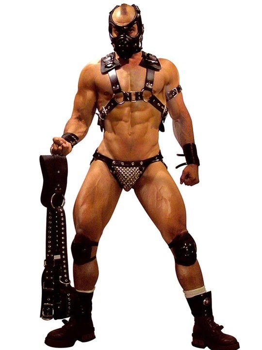 Leather Erotic Corset Harness Strap - Black