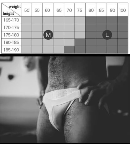 Men's Front Hollow Sexy Hip-Revealing Jockstrap