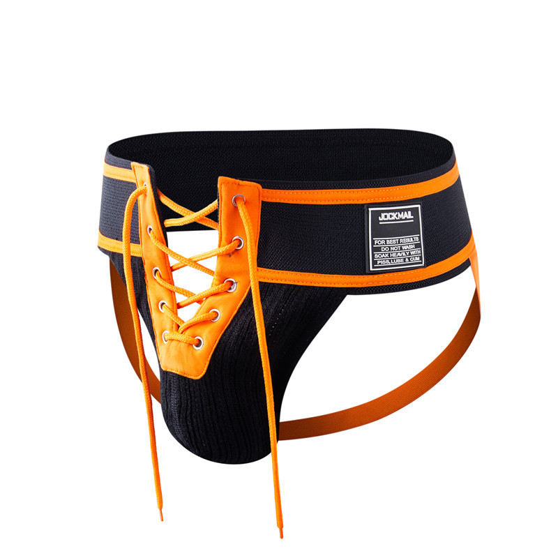 Rebel Camo Lace-Up Jockstrap