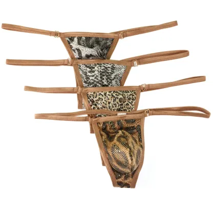 Sexy Animal Pattern G-strings
