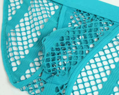 Mesh Striped Side Show Briefs