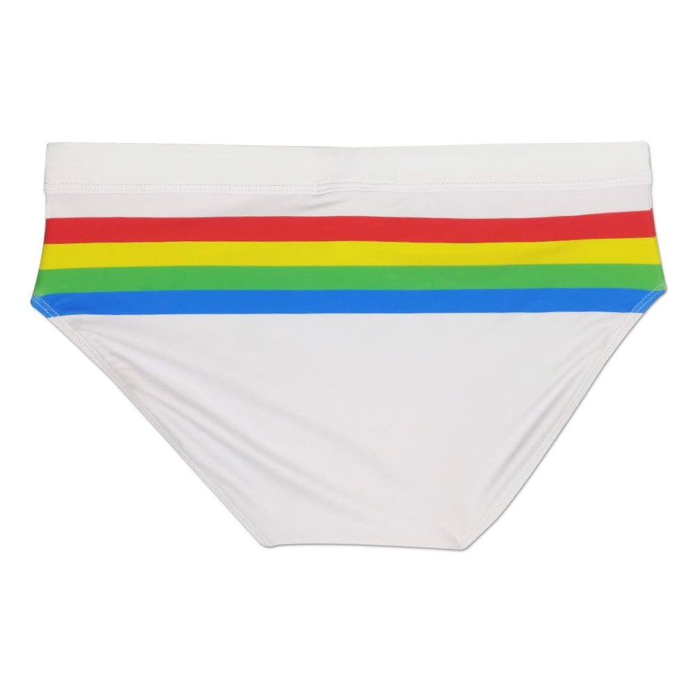 Ringaround Rainbow Swim Briefs