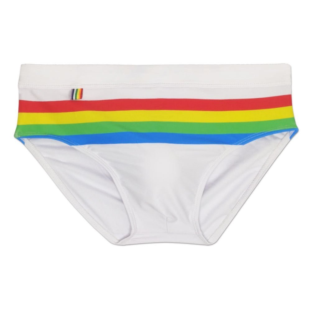 Ringaround Rainbow Swim Briefs
