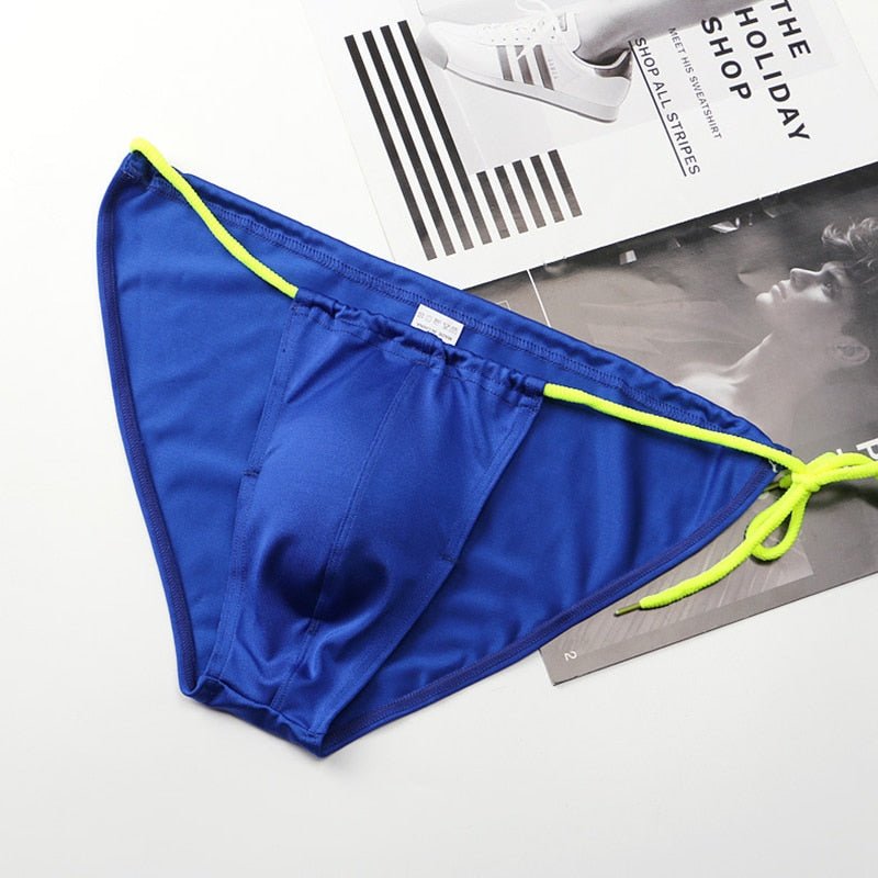 Two Toned Bowtie Bikini Swim Briefs