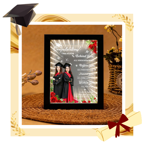 Graduation Infinity Mirror Light Box