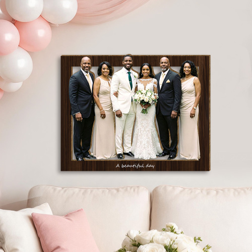  Custom Wooden Wall Art Home Decor – Personalized Photo Wooden Frame Art, 3d Wood Craft Design, Romantic Anniversary Gift & Wedding Gift For Lovers