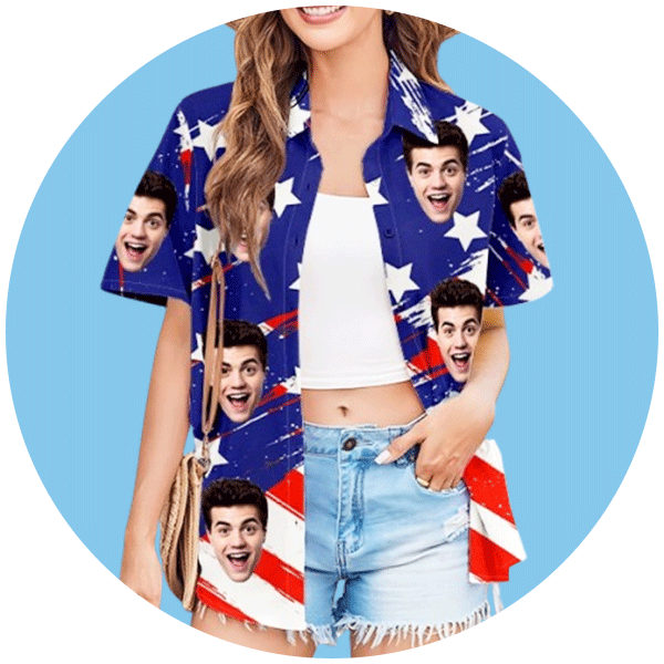 Women's Hawaiian Shirt-mekesllser