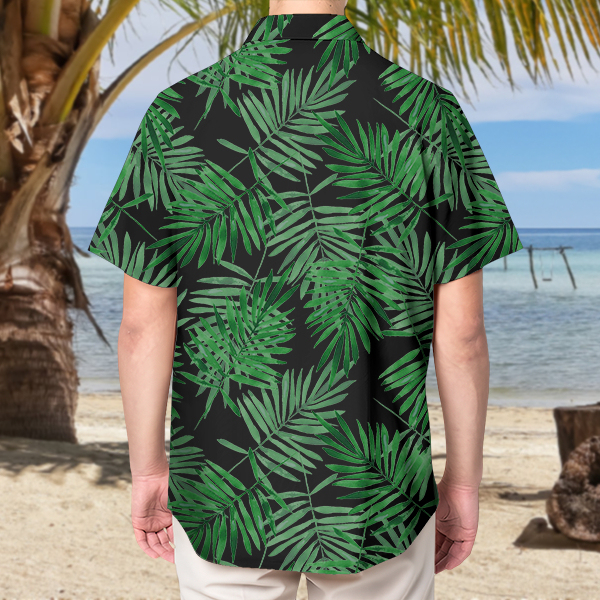 Custom Hawaiian Shirt With Personalized Face Holiday Beach Shirt  Holiday Gift For Men, For Husband-mekesllser-Swimwear,Mekesllser,Summer Sale,Swimwear For Men,For Men,Hawaiian,Hawaiian Shirt,Men's Hawaiian Shirt