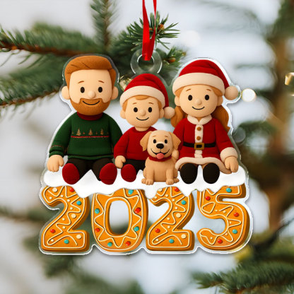 Custom Christmas Ornaments Personalized Christmas Ornaments With Photos Gifts For Lover For Family-mekesllser-Mekesllser,Christmas,Home Decor,AI,Christmas Ornament