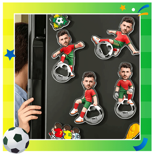 Game Day Fridge Magnet