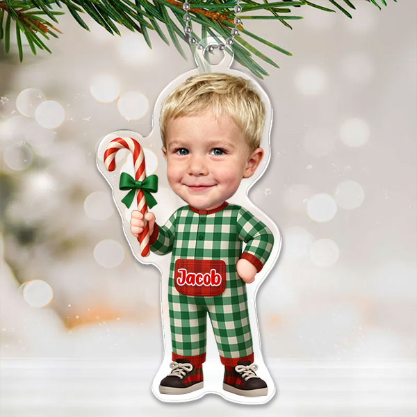 Custom Christmas Ornaments Personalized Christmas Ornaments With Photos Gifts For Lovers For Family-mekesllser-Mekesllser,Christmas,Home Decor,Christmas Ornament