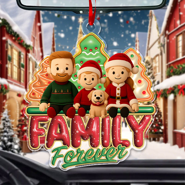 Custom Christmas Ornaments Personalized Christmas Ornaments With Photos Gifts For Couples For Family-mekesllser-Mekesllser,Christmas,Home Decor,AI,Christmas Ornament