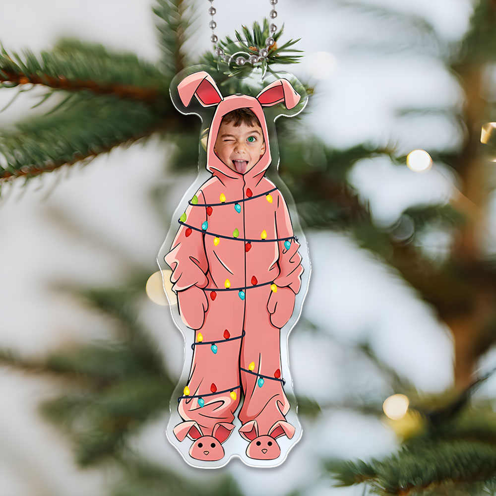 Custom 3d Effective Cristmas Ornament Custom Face & Name Decor Ornaments Gifts For Family For Lover For Kids-mekesllser-Mekesllser,Christmas,Home Decor,Christmas Ornament