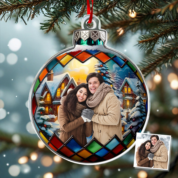 Custom Christmas Ornament Custom Family Face & Name Decor Ornaments Xmas Gifts-mekesllser-Mekesllser,Christmas,Home Decor,Christmas Ornament