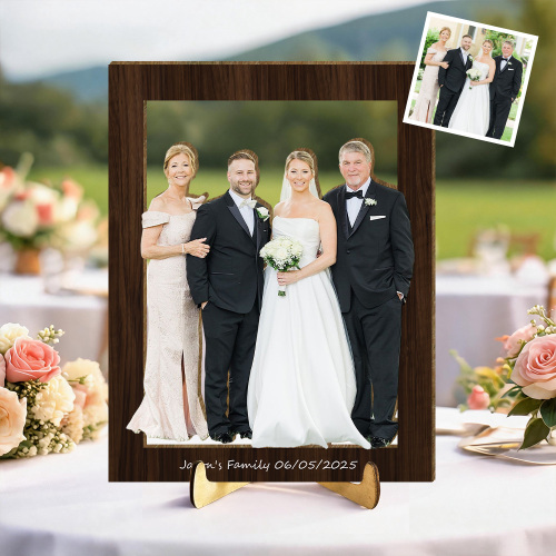  Custom Wooden Wall Art Home Decor – Personalized Photo Wooden Frame Art, 3d Home Decor, Perfect Anniversary Gifts & Wedding Gifts For Lovers