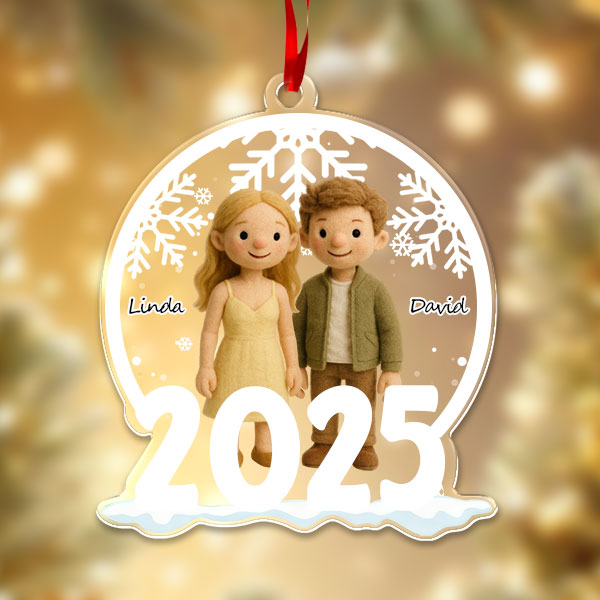 Custom Christmas Ornaments Personalized Christmas Ornaments With Photos Gifts For Lovers For Family-mekesllser-Mekesllser,Christmas,Home Decor,AI,Christmas Ornament