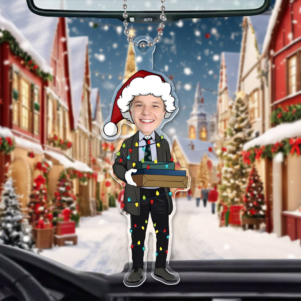 Custom 3d Effective Cristmas Ornament Custom Face & Name Decor Ornaments Gifts For Family For Lover For Kids For Christmas-mekesllser-Mekesllser,Christmas,Home Decor,Christmas Ornament