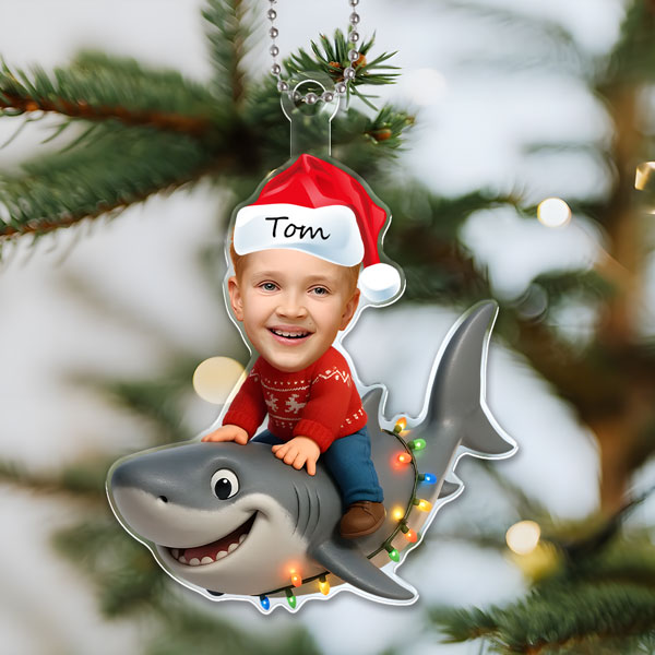 Custom Christmas Ornaments Personalized Christmas Ornaments With Photos Gifts For Kids For Christmas-mekesllser-Mekesllser,Christmas,Home Decor,Christmas Ornament