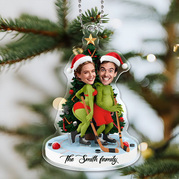 Custom Christmas Ornaments Personalized Christmas Ornaments With Photos Gifts For Lover For Couple-mekesllser-Mekesllser,Christmas,Home Decor,Christmas Ornament