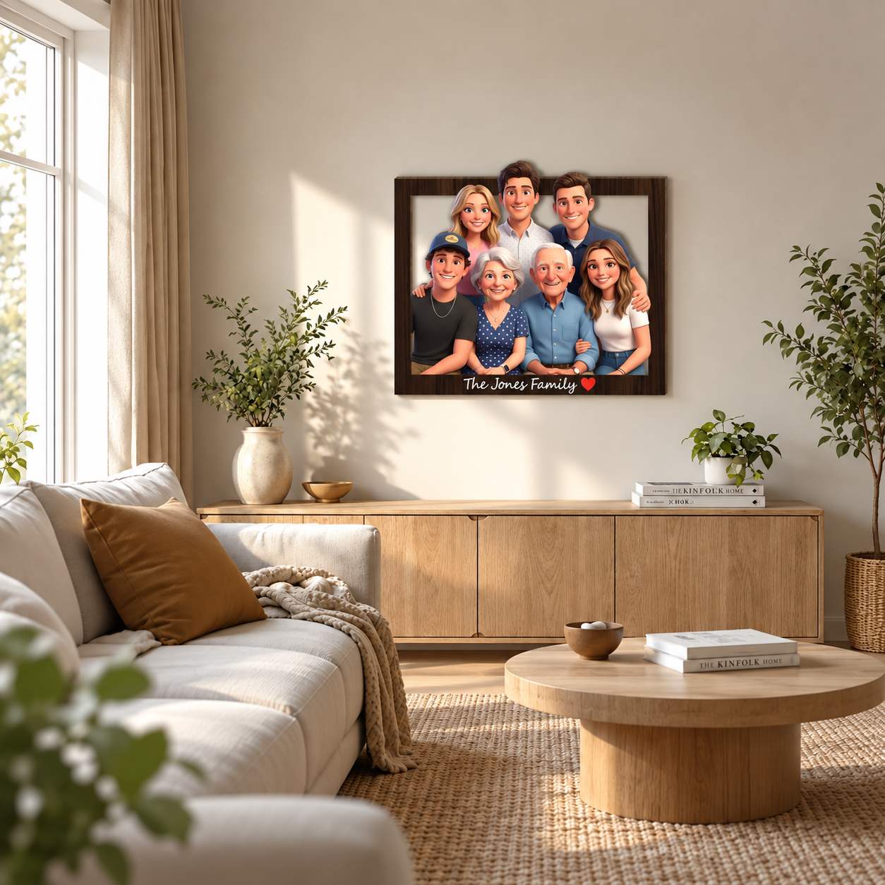 Wall-mounted display