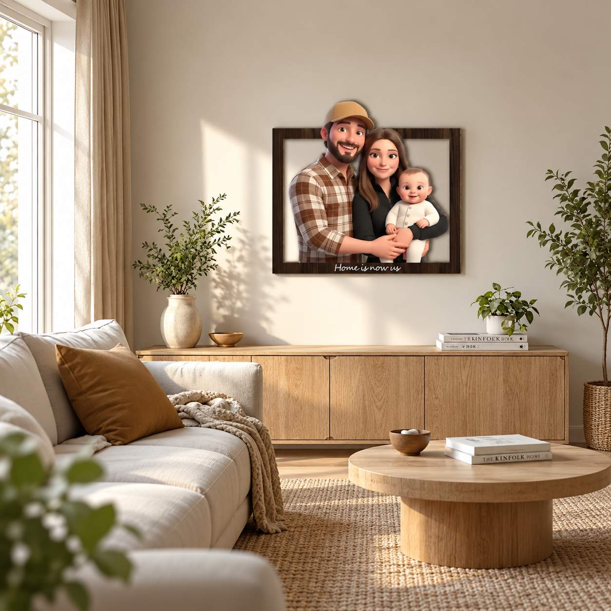 Wall-mounted display