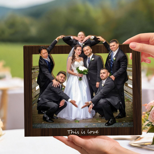 Custom Wooden Wall Art, Cutout Wooden Wall Art For Home Decor – Personalized Photo Wooden Frame Art, 3d Textured Carving, Elegant Home Decor & Heartfelt Gift For Lovers, Wedding