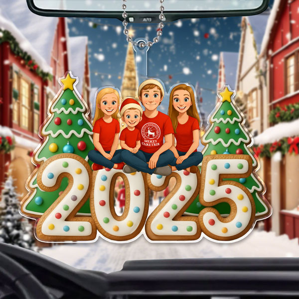 Custom Christmas Ornaments Personalized Christmas Ornaments With Photos Gifts For Christmas For Family-mekesllser-Mekesllser,Christmas,Home Decor,AI,Christmas Ornament