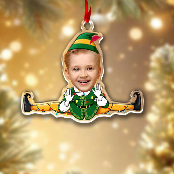Custom Funny Christmas Ornament Custom Family Face & Name Decor Ornaments Xmas Gifts-mekesllser-Mekesllser,Christmas,Home Decor,Christmas Ornament