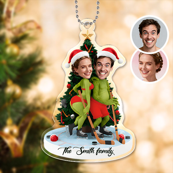 Custom Christmas Ornaments Personalized Christmas Ornaments With Photos Gifts For Lover For Couple-mekesllser-Mekesllser,Christmas,Home Decor,Christmas Ornament