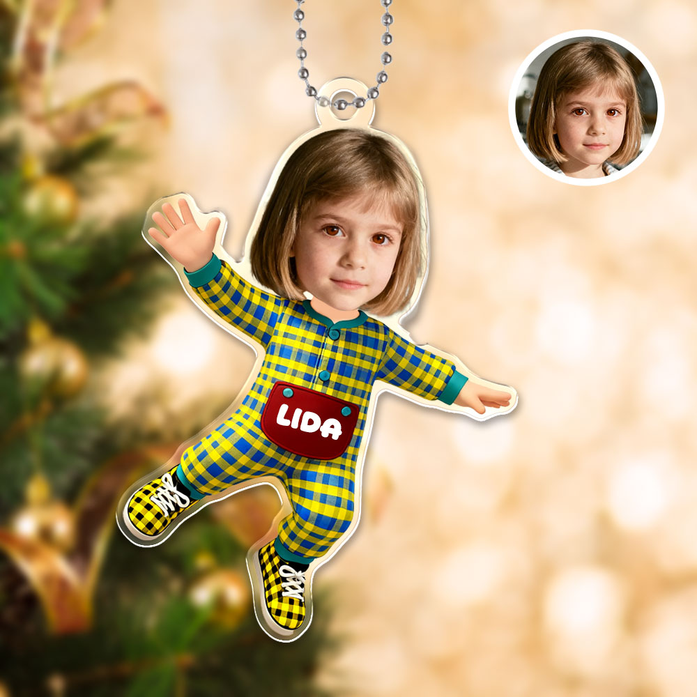 Custom Christmas Ornaments Personalized Christmas Ornaments With Photos Gifts For Kids For Christmas-mekesllser-Mekesllser,Christmas,Home Decor,Christmas Ornament