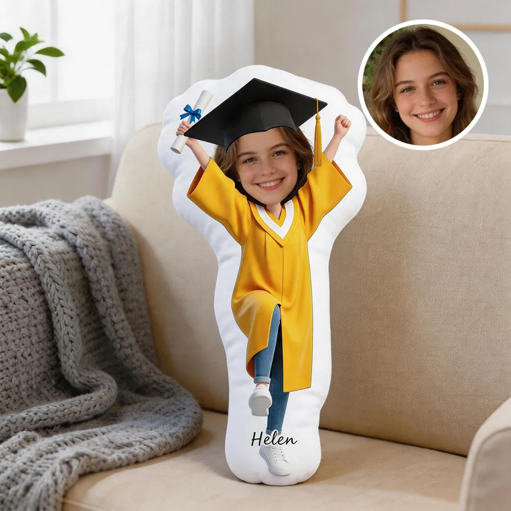 Graduation Minime Doll Pillow