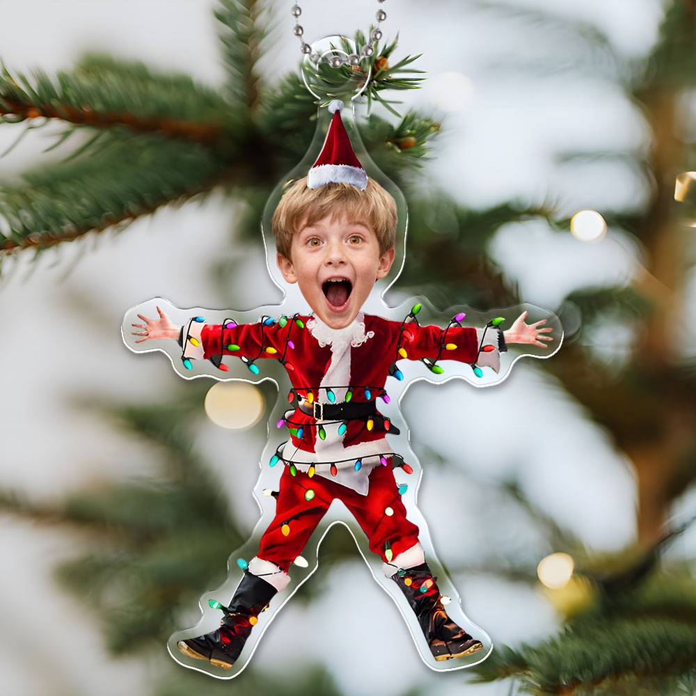 Custom Christmas Ornaments Personalized Christmas Ornaments With Photos Gifts For Kids For Christmas-mekesllser-Mekesllser,Christmas,Home Decor,Christmas Ornament