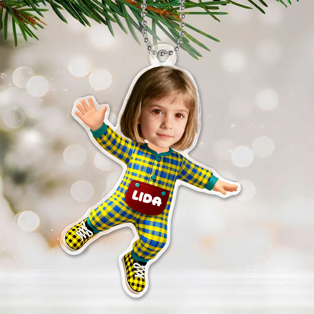 Custom Christmas Ornaments Personalized Christmas Ornaments With Photos Gifts For Kids For Christmas-mekesllser-Mekesllser,Christmas,Home Decor,Christmas Ornament