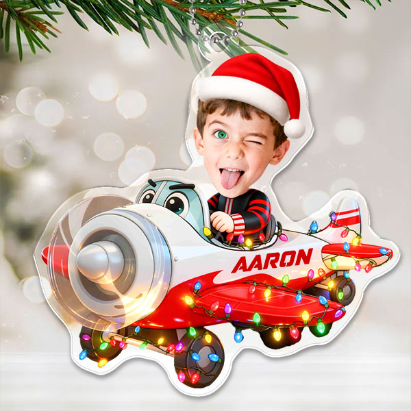 Custom Christmas Ornaments Personalized Christmas Ornaments With Photos Gifts For Family For Kids-mekesllser-Mekesllser,Christmas,Home Decor,Christmas Ornament