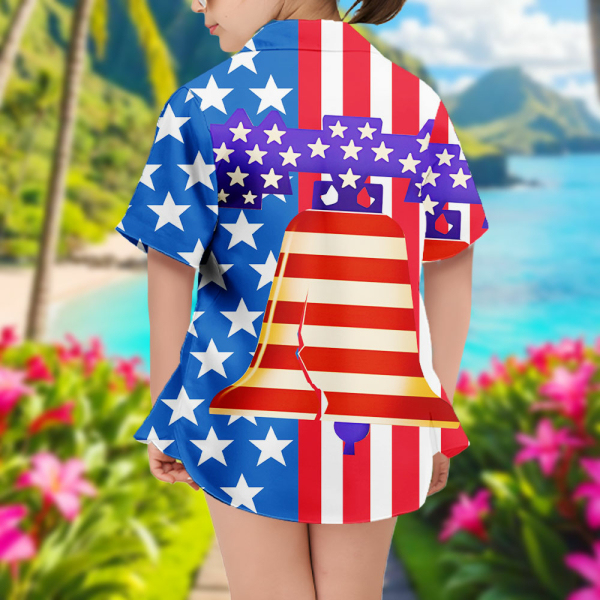 Custom Independence Day Short Sleeve Shirt Face Teenage Hawaiian Shirt American Flag Beach Holiday Gift For Kids-mekesllser-Swimwear,Mekesllser,American Flag,Summer Sale,Hawaiian Shirt,For Kids,Swimwear For Kids,Kid's Hawaiian Shirt,For Pet Lovers,For Boys,For Girls