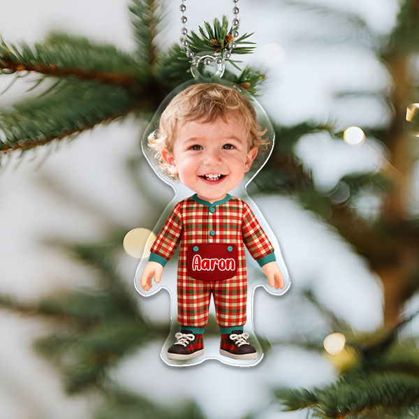 Custom Christmas Ornaments Personalized Christmas Ornaments With Photos Gifts For Lovers For Family For Kids-mekesllser-Mekesllser,Christmas,Home Decor,Christmas Ornament
