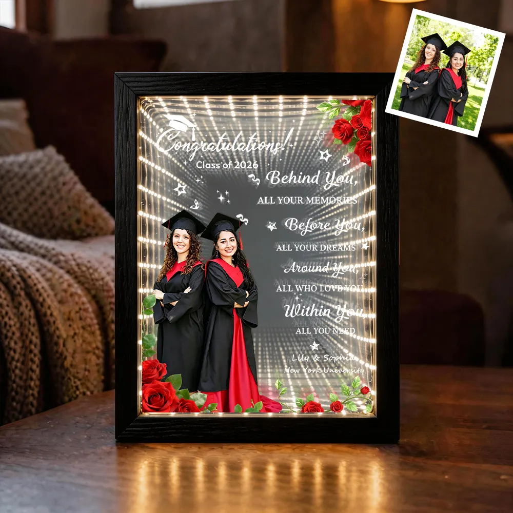 Graduation Infinity Mirror Light Box