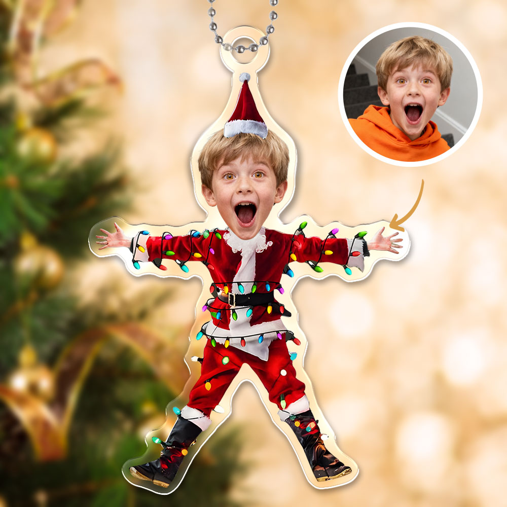 Custom Christmas Ornaments Personalized Christmas Ornaments With Photos Gifts For Kids For Christmas-mekesllser-Mekesllser,Christmas,Home Decor,Christmas Ornament