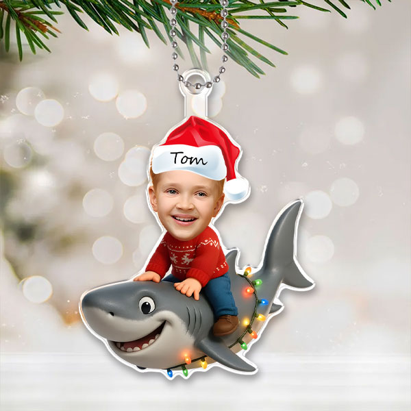 Custom Christmas Ornaments Personalized Christmas Ornaments With Photos Gifts For Kids For Christmas-mekesllser-Mekesllser,Christmas,Home Decor,Christmas Ornament