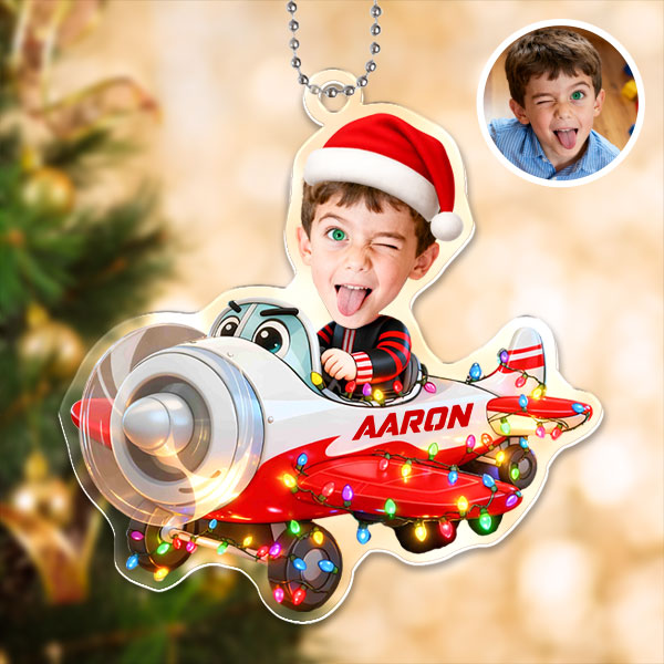 Custom Christmas Ornaments Personalized Christmas Ornaments With Photos Gifts For Family For Kids-mekesllser-Mekesllser,Christmas,Home Decor,Christmas Ornament